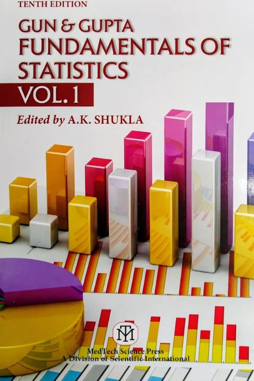 Gun & Gupta Fundamentals Of Statistics Volume 1 | 10th Edition